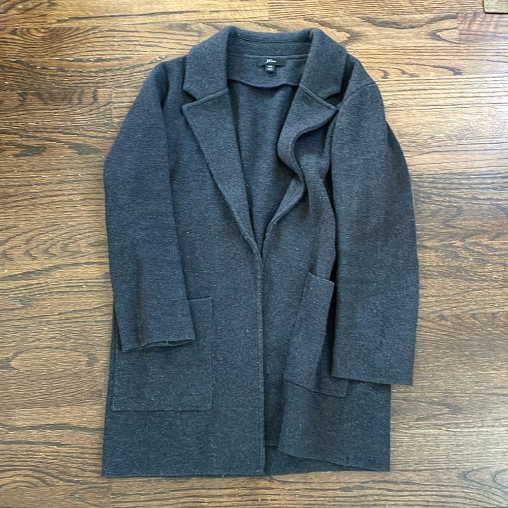 JCrew sweater blazer
